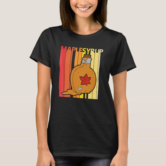 メープルシロップ Tシャツ (正面)