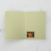 メープルシードマスクカード付き(鳥)ショウジョウコウカンチョウ カード (内部)