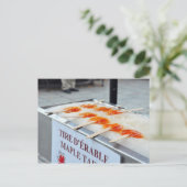 メープルタッフィータイヤD'Alable Quebecカナダポストカード ポストカード (スタンド正面)