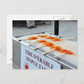 メープルタッフィータイヤD'Alable Quebecカナダポストカード ポストカード (正面/裏面)