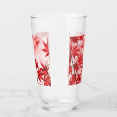 メープルツリー葉デザイン タンブラーグラス (右)