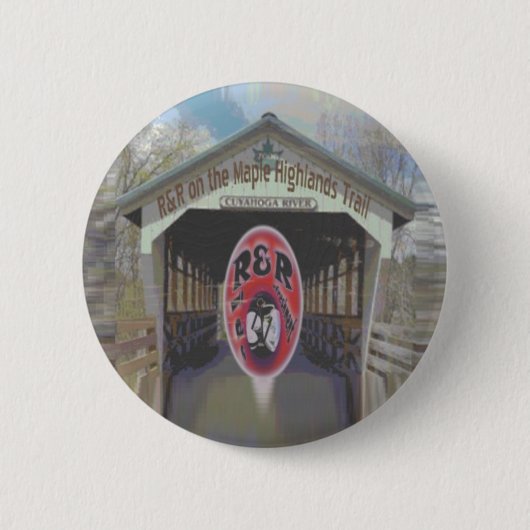 メープルハイランズトレイルのCycleNuts R&R 缶バッジ (正面)