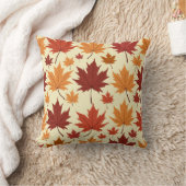 メープルパターンクッション クッション (ブランケット)