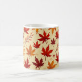 メープルパターンマグ コーヒーマグカップ (中央)