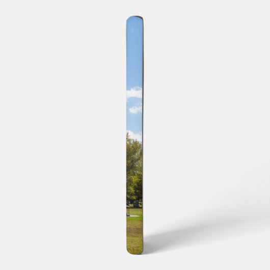 メープルパーク秋ガゼボサムスンギャラクシーケース SAMSUNG GALAXYケース (左側面)