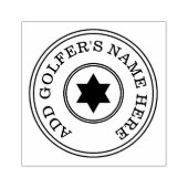 メープルパーソナライズされたウッドゴルフボールスタンプ ラバースタンプ (インプリント)