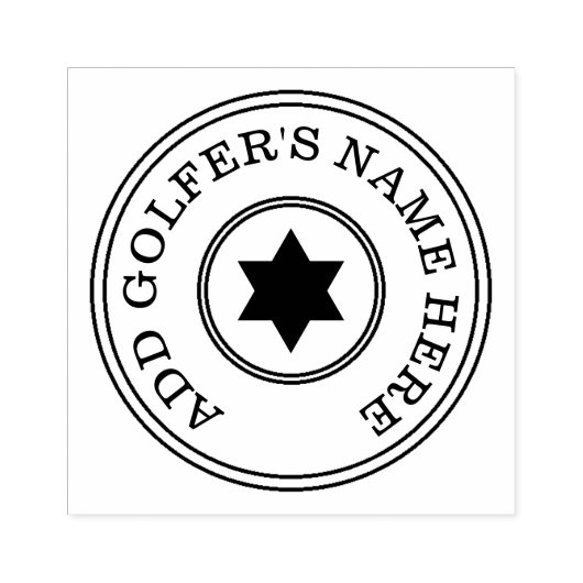 メープルパーソナライズされたウッドゴルフボールスタンプ ラバースタンプ (インプリント)