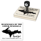 メープルパーソナライズされたウッドスタンプ ラバースタンプ (押印)