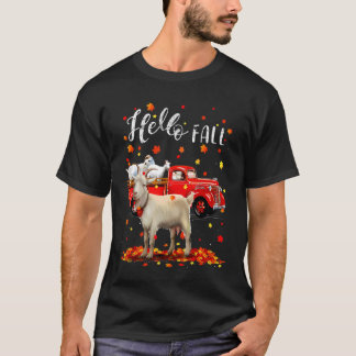 メープルヤギ葉秋紅トラック男子女子 Tシャツ