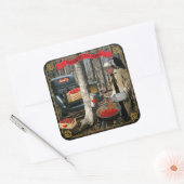 メープルラベル スクエアシール (封筒)