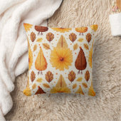 メープルリーフとトルコ クッション (ブランケット)