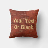 メープルリーフオンインナー樺の木樹皮 クッション (裏面)