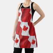 メープルリーフカナダ国旗 エプロン (インサイチュ)