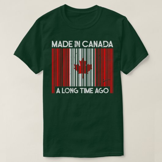メープルリーフカナダ国旗 Tシャツ (デザイン正面)