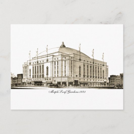 メープルリーフガーデン1931 ポストカード (正面)