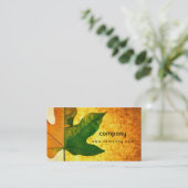 メープルリーフクリエイティブアイキャッチ 名刺 (スタンド正面)