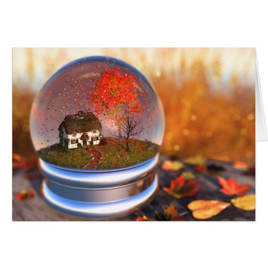 メープルリーフグローブカード (正面横)