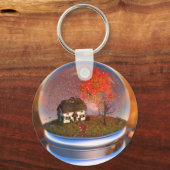 メープルリーフグローブキーチェーン キーホルダー (正面)