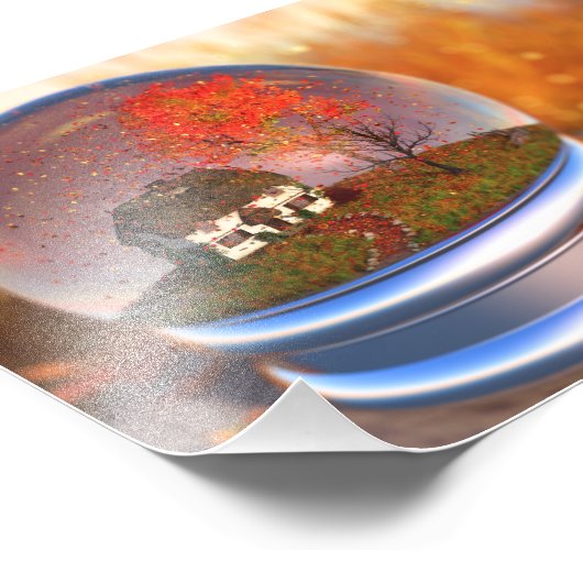 メープルリーフグローブフォトプリント フォトプリント (角)