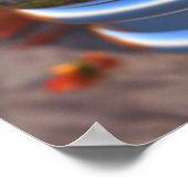 メープルリーフグローブプリント ポスター (角)