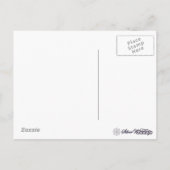 メープルリーフグローブポストカード ポストカード (裏面)