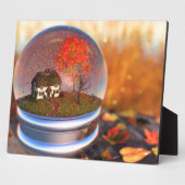 メープルリーフグローブ写真プラーク フォトプラーク (側面)