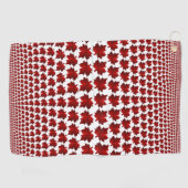 メープルリーフゴルフタオル ゴルフタオル (横)