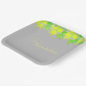 メープルリーフデザイン ペーパープレート (傾斜あり)