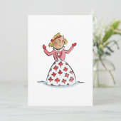 メープルリーフドレス 招待状 (スタンド正面)