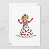 メープルリーフドレス 招待状 (正面/裏面)