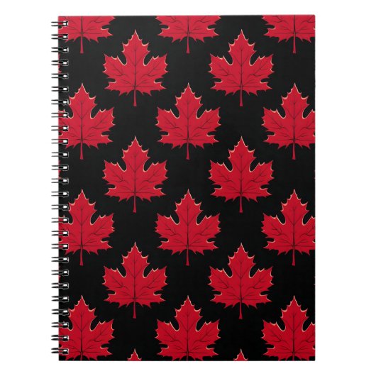 メープルリーフノートブック ノートブック (正面)