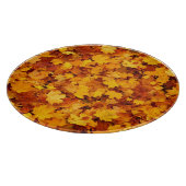 メープルリーフパターンデザイン カッティングボード (角)