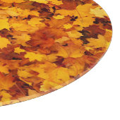 メープルリーフパターンデザイン カッティングボード (角)