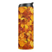 メープルリーフパターンデザイン タンブラー (回転左)