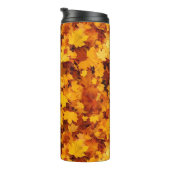 メープルリーフパターンデザイン タンブラー (回転右)