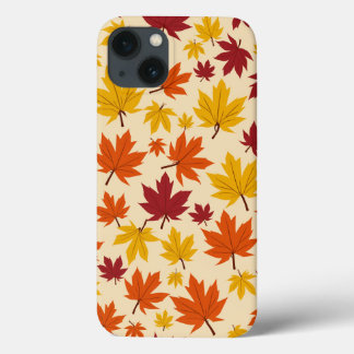 メープルリーフパターンデザインiphone 13ケース iPhone 13ケース