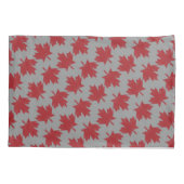 メープルリーフパターン 枕カバー (裏面)