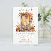 メープルリーフフロントドア、移動中のお知らせ 招待状 (スタンド正面)