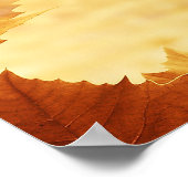 メープルリーフポスター ポスター (角)