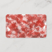 メープルリーフレッドカナダ 名刺 (裏面)