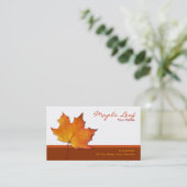 メープルリーフ名刺 名刺 (スタンド正面)