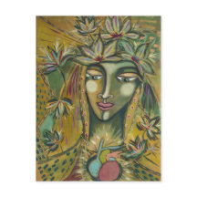 メープルリーフ女神ポストカード