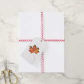 メープルリーフ製品ラベルギフトラベル ギフトタグ (より糸付き)