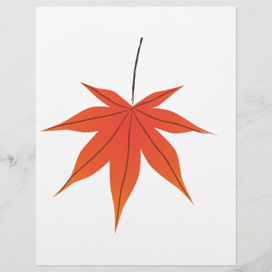 メープルリーフ チラシ (正面)