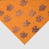 メープルリーフ(デザイン39黄/オレンジ系) 薄葉紙 (詳細)