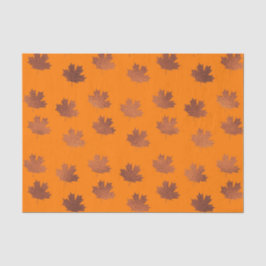 メープルリーフ(デザイン39黄/オレンジ系) 薄葉紙
