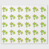 メープルリーフ ラッピングペーパー (フラット)