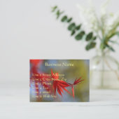 メープルリーフ、名刺 名刺 (スタンド正面)