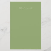 メープルレッドグリーンマグノリアバジェットウェディング招待A9 (裏面)