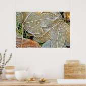 メープル凍っていポスター ポスター (キッチン)